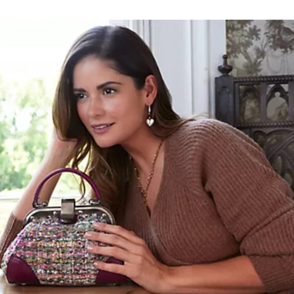 Patricia Nash Conselice Boucle Small Crossbody